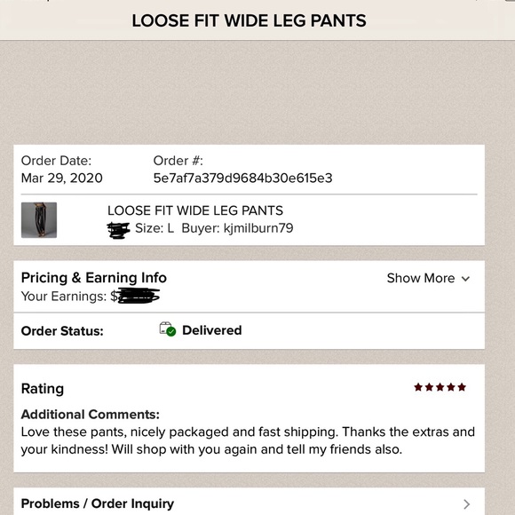 STRETCH SMOCK WAIST WIDE LEG PANTS with POCKETS - Picture 14 of 15